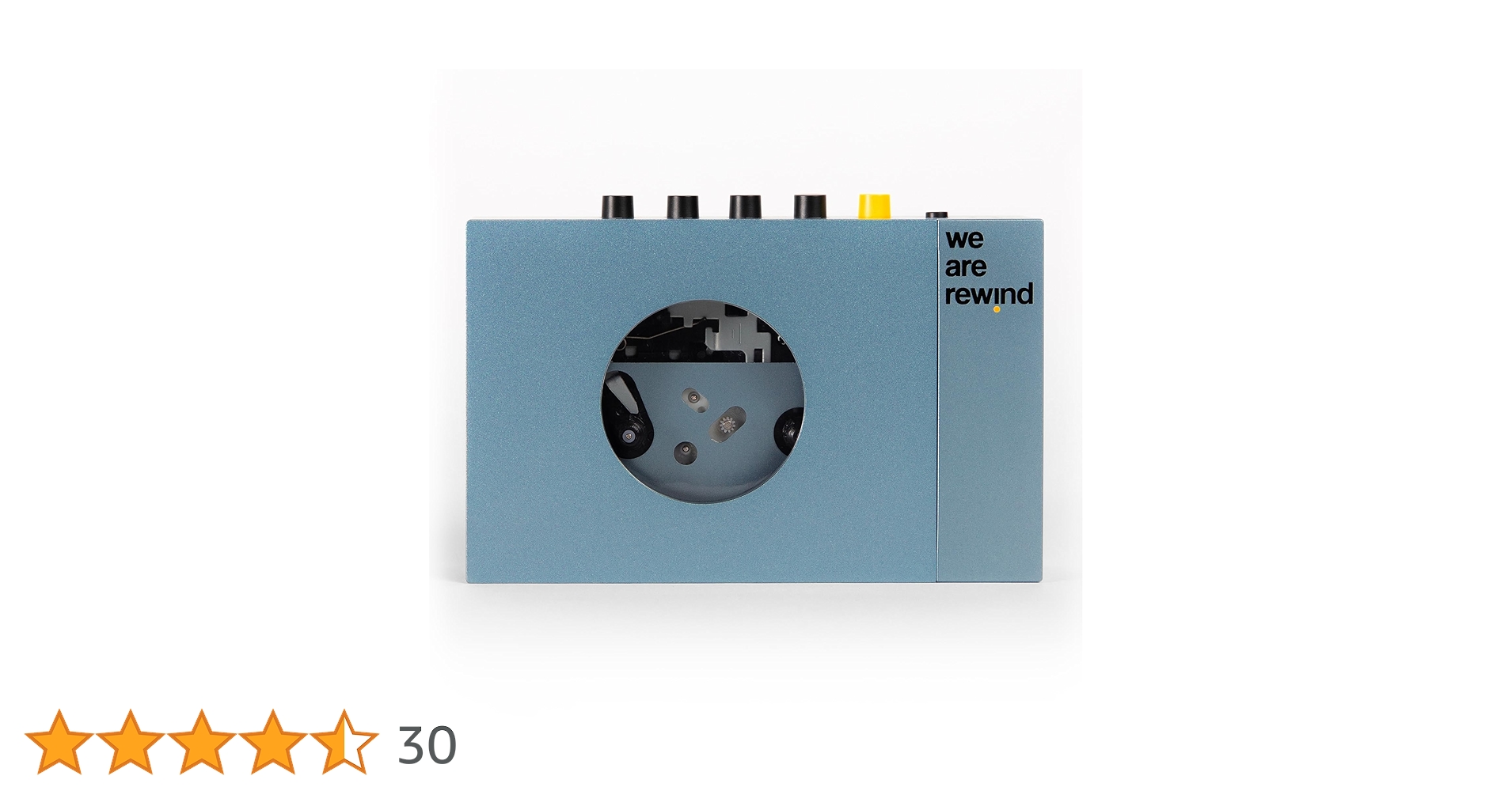 WE ARE REWIND Cassette Player (ブルー) We Are Rewind Blue - Portable Cassette Player : Amazon.ca